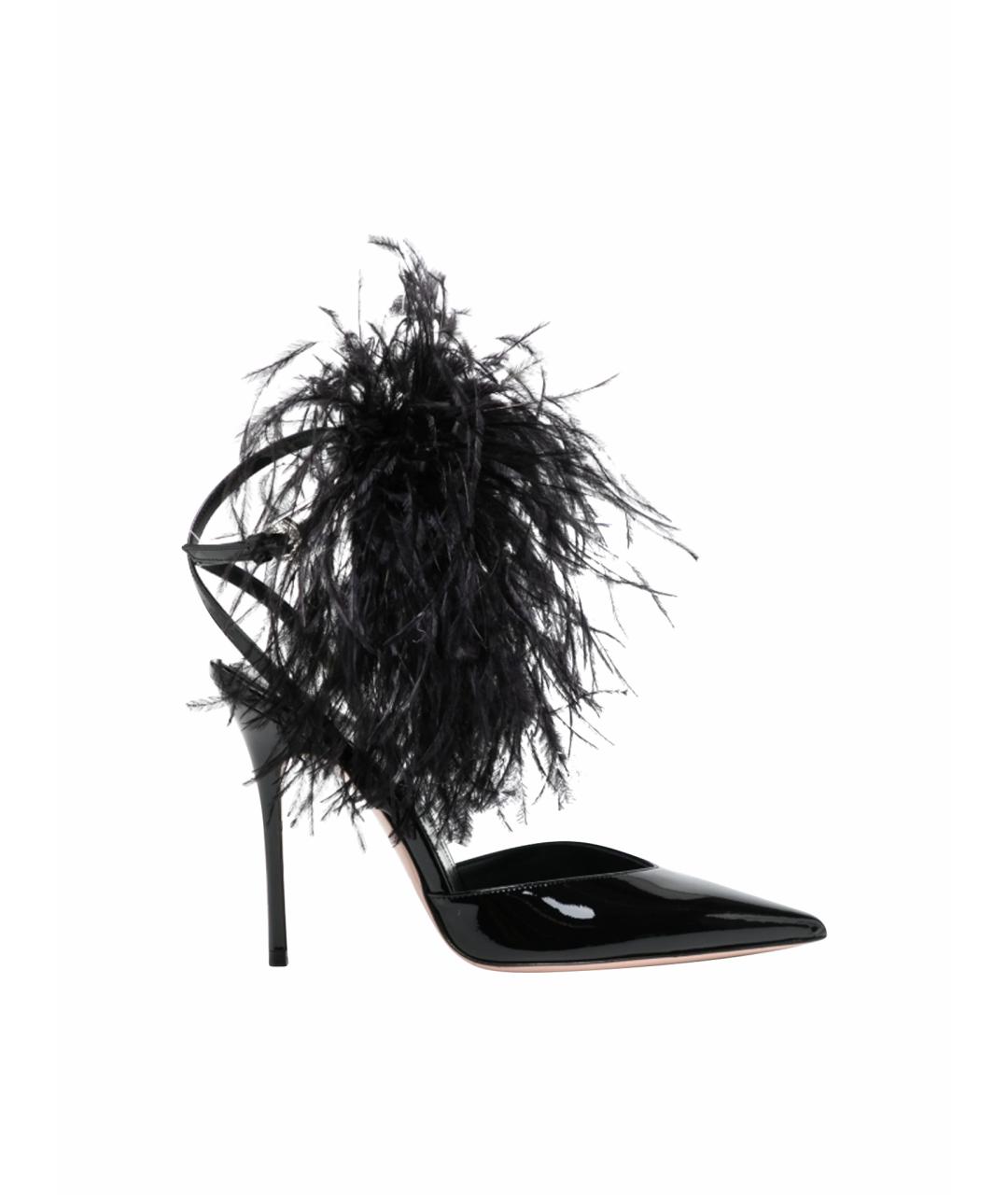 GIANVITO ROSSI Черные туфли из лакированной кожи, фото 1