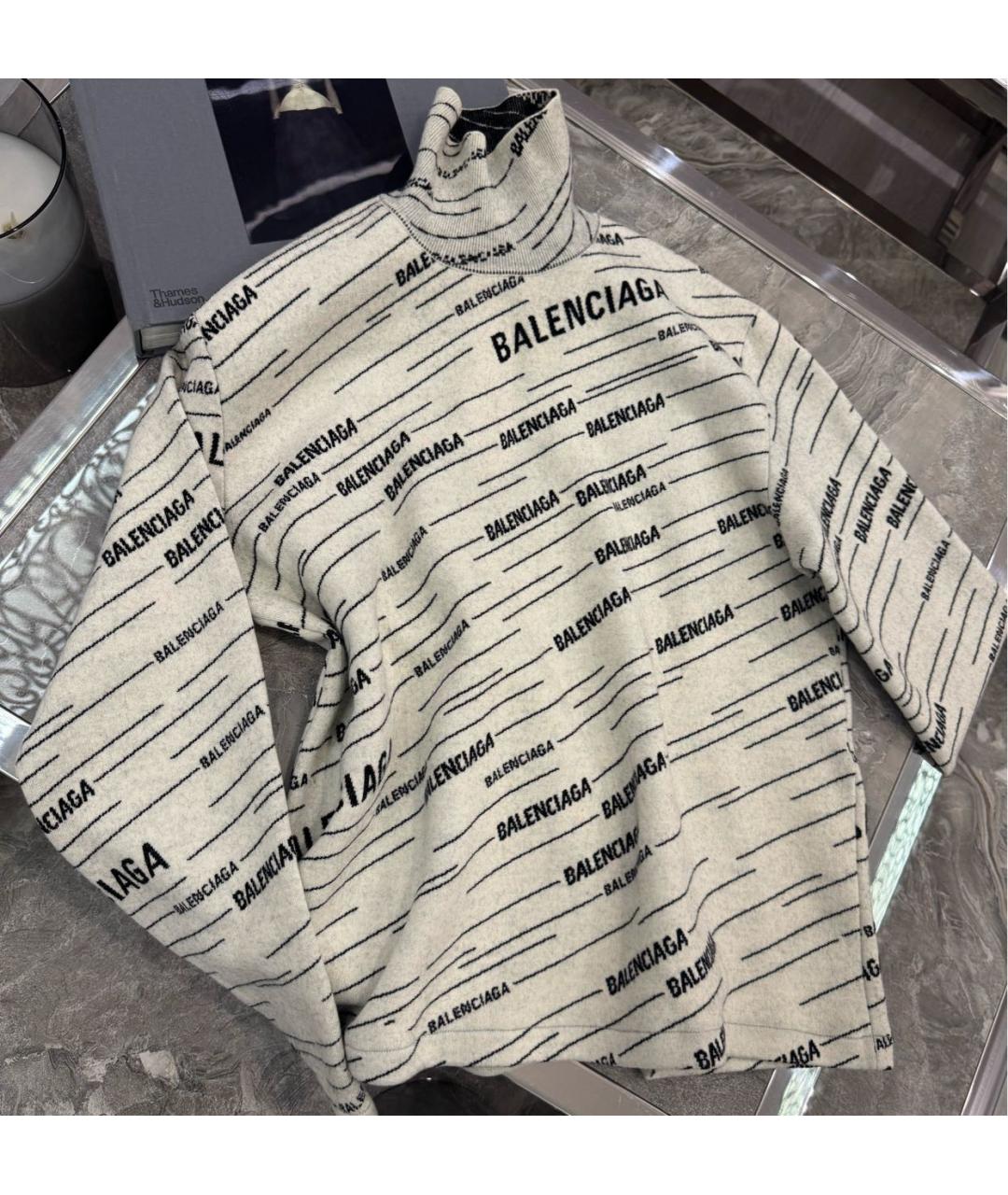 BALENCIAGA Шерстяная водолазка, фото 4