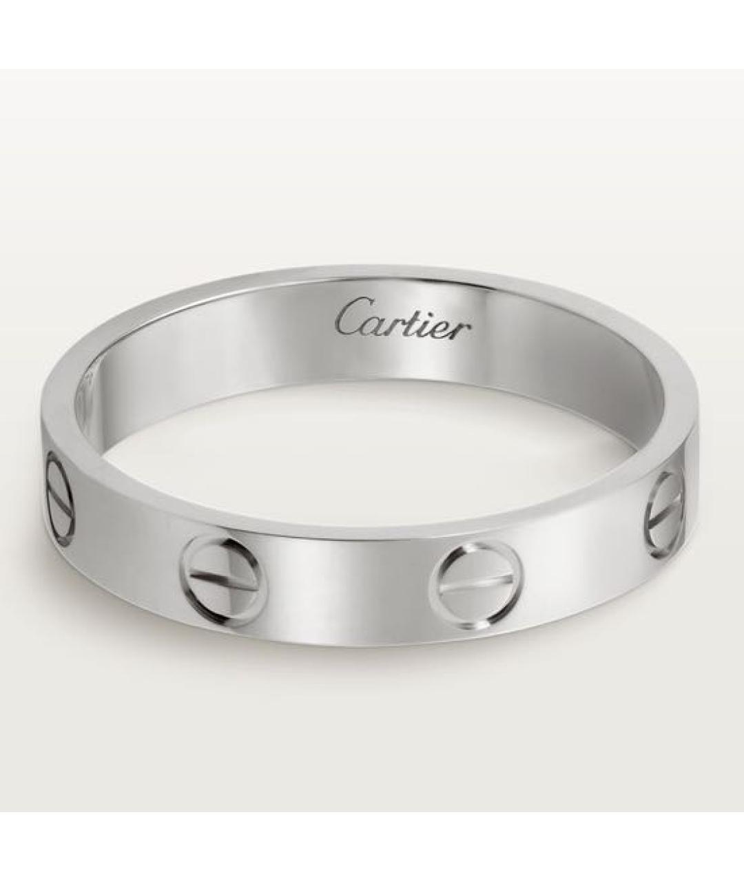 CARTIER Серебряное кольцо из белого золота, фото 2