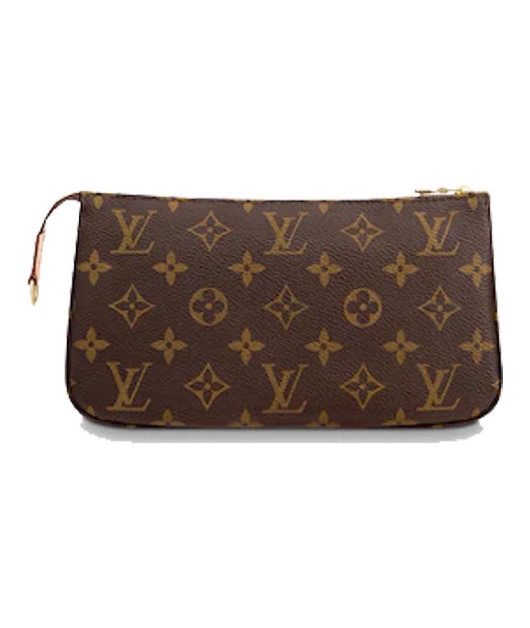 LOUIS VUITTON Коричневая сумка с короткими ручками, фото 2