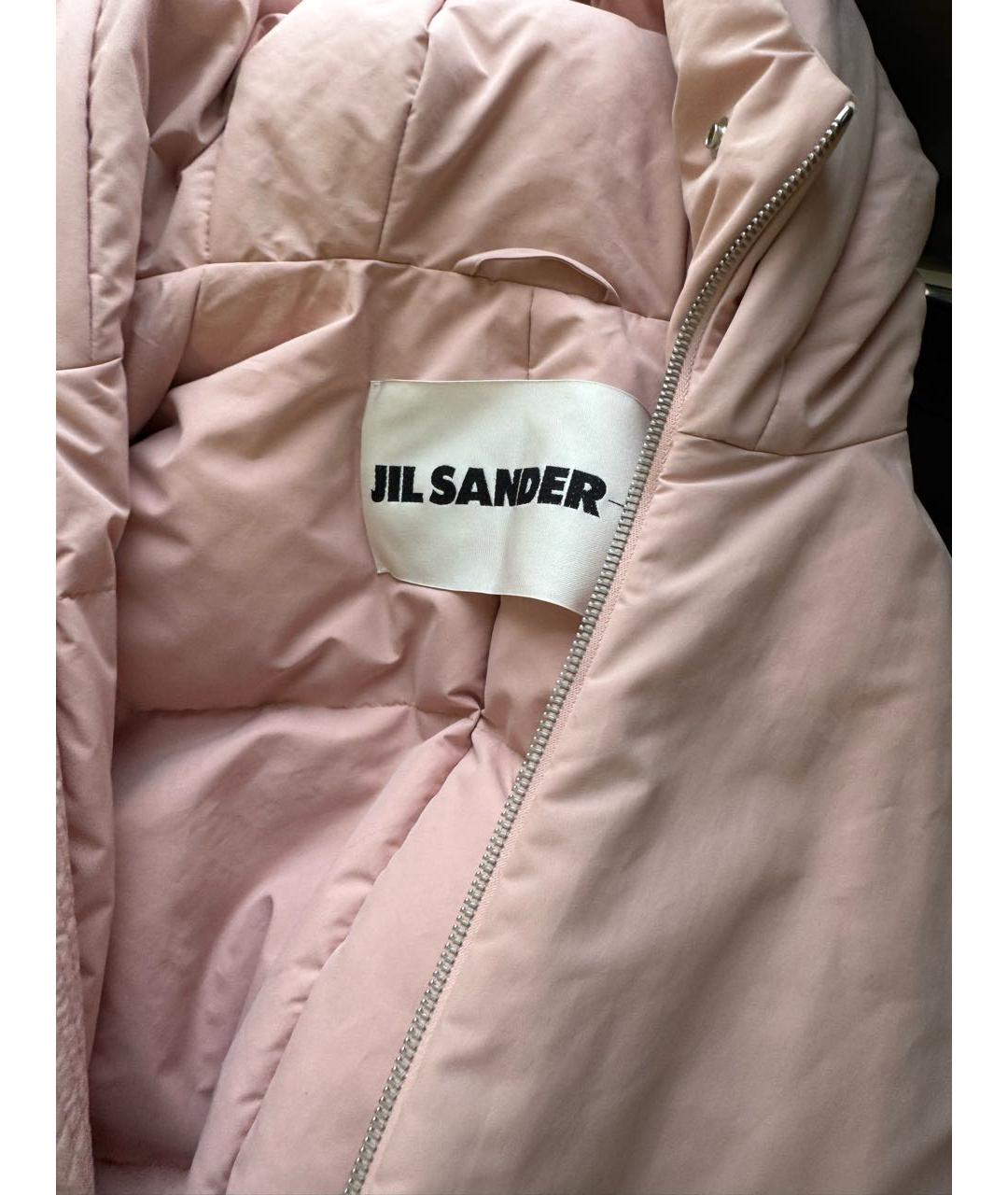 JIL SANDER Розовый жилет, фото 3