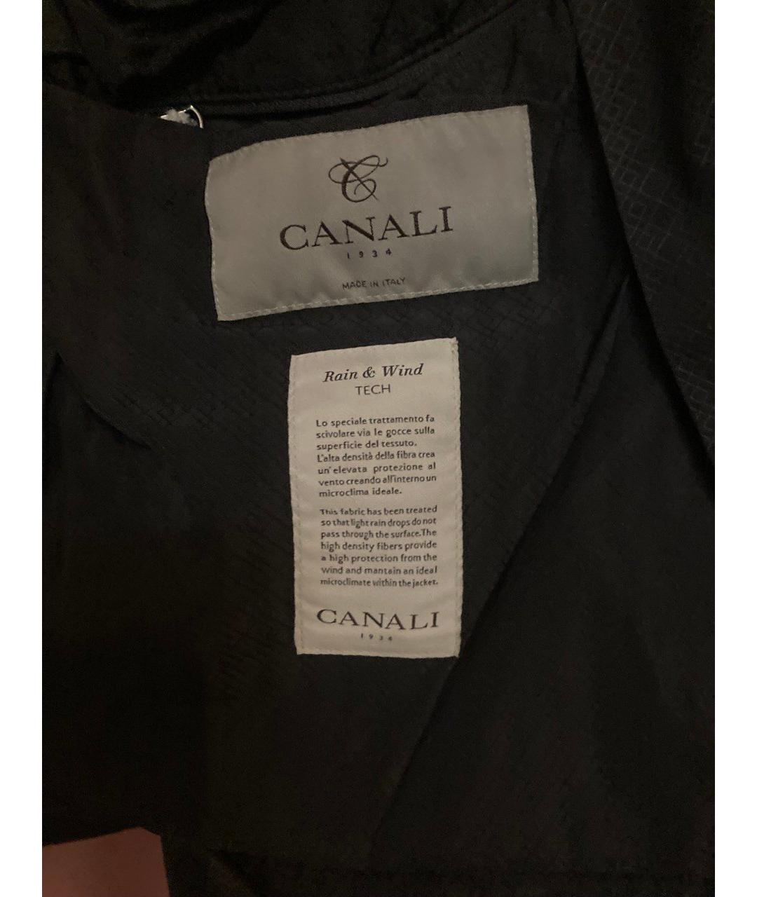 CANALI Коричневая хлопковая куртка, фото 4