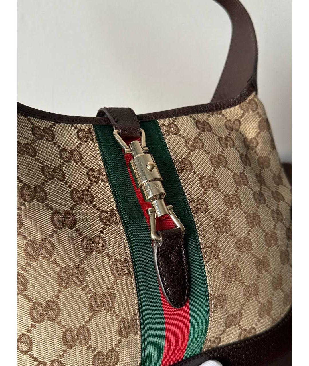 GUCCI Коричневая сумка с короткими ручками, фото 7