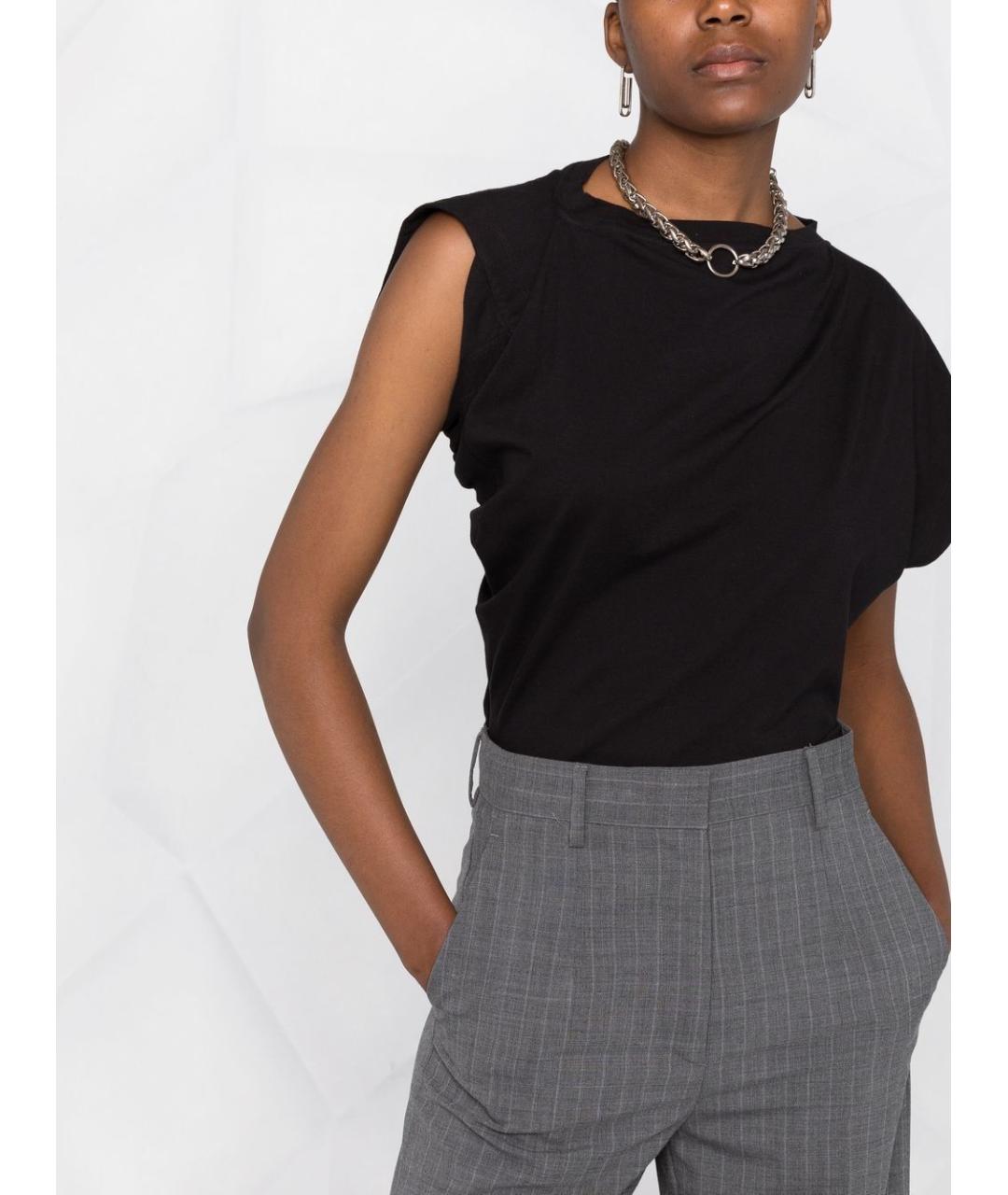 VIVIENNE WESTWOOD Черная хлопковая блузы, фото 2