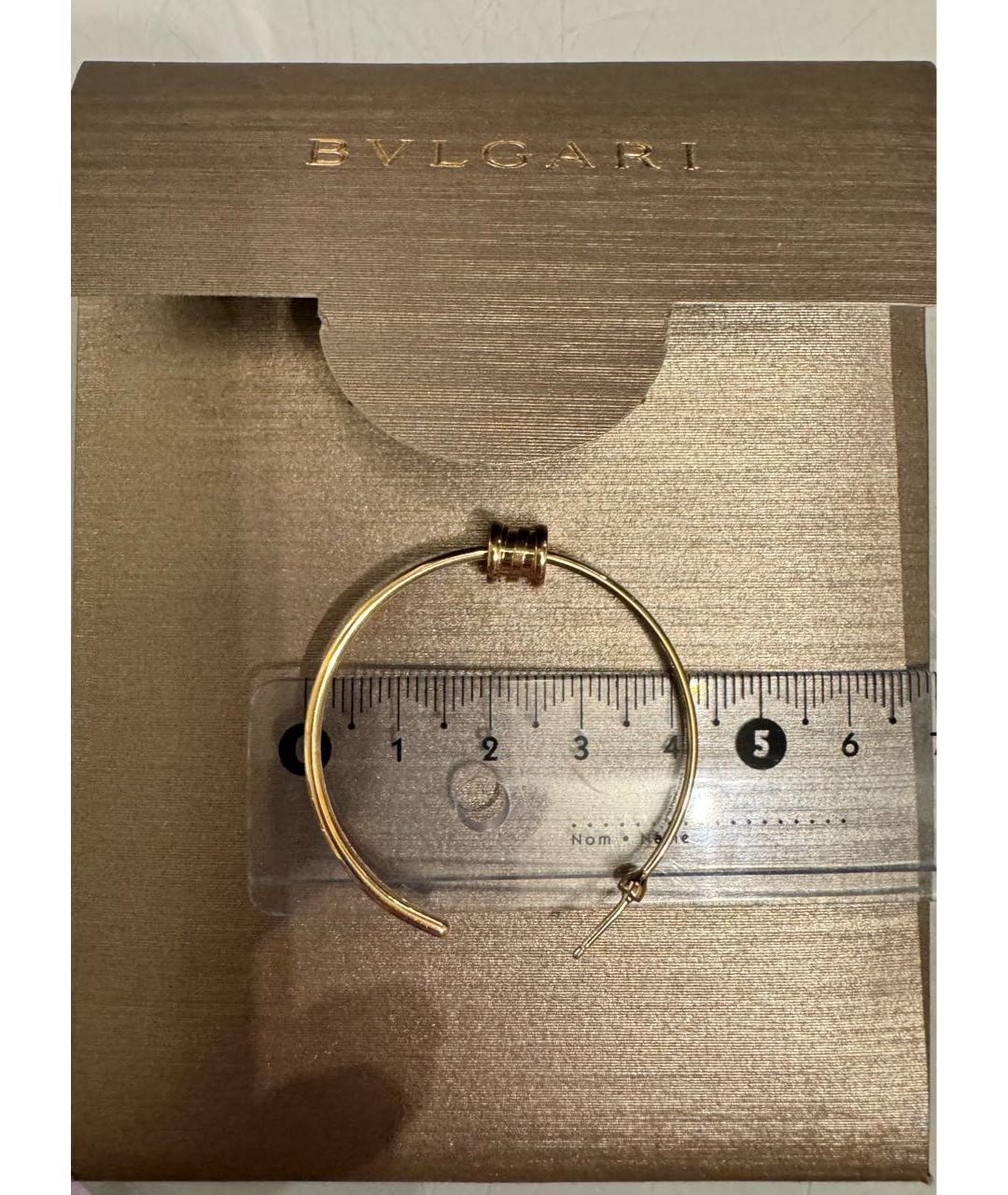 BVLGARI Золотые серьги из розового золота, фото 6