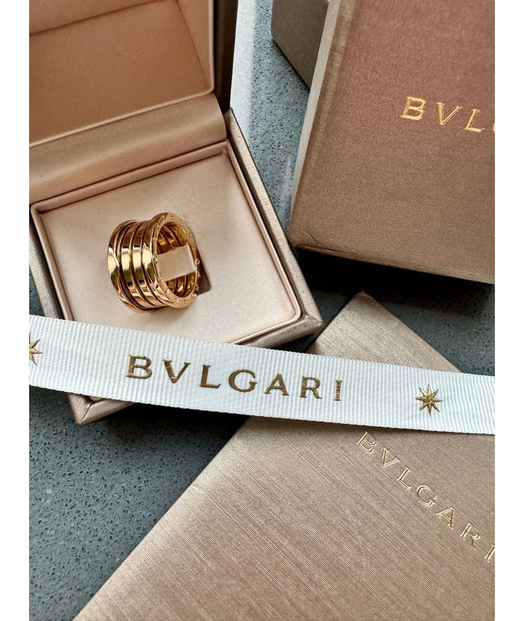 BVLGARI Золотое кольцо из желтого золота, фото 8