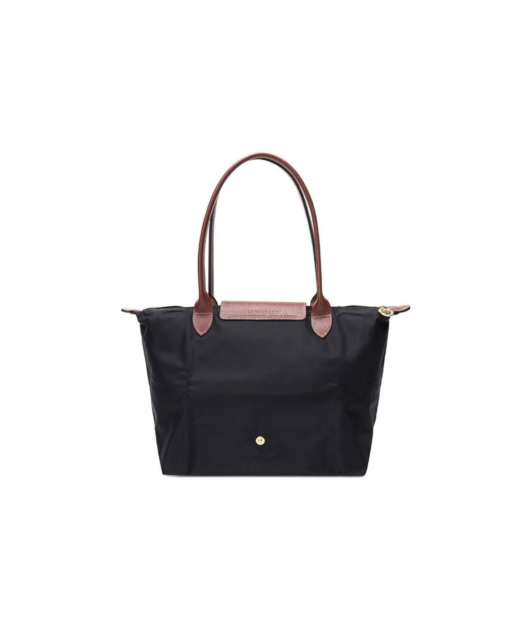 LONGCHAMP Черная тканевая сумка через плечо, фото 4