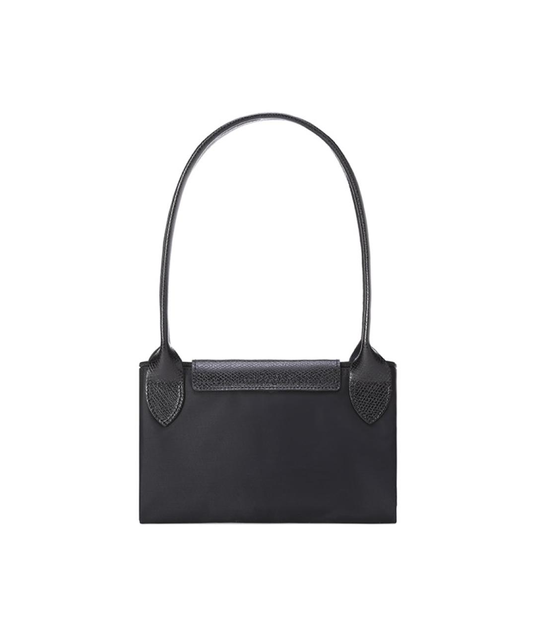 LONGCHAMP Черная тканевая сумка через плечо, фото 8