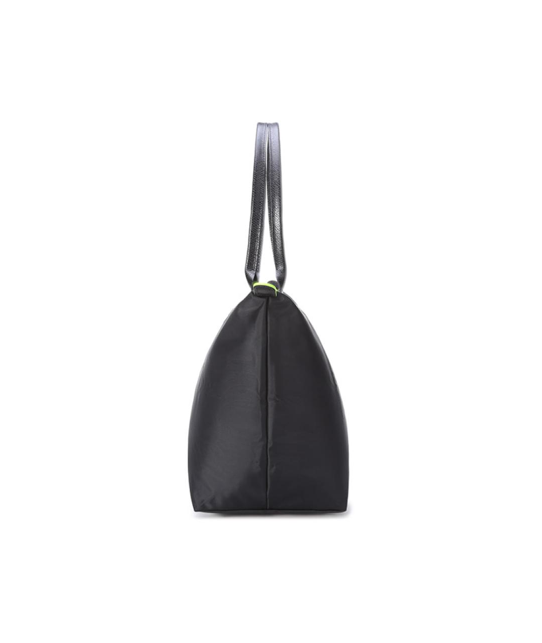 LONGCHAMP Черная тканевая сумка через плечо, фото 4