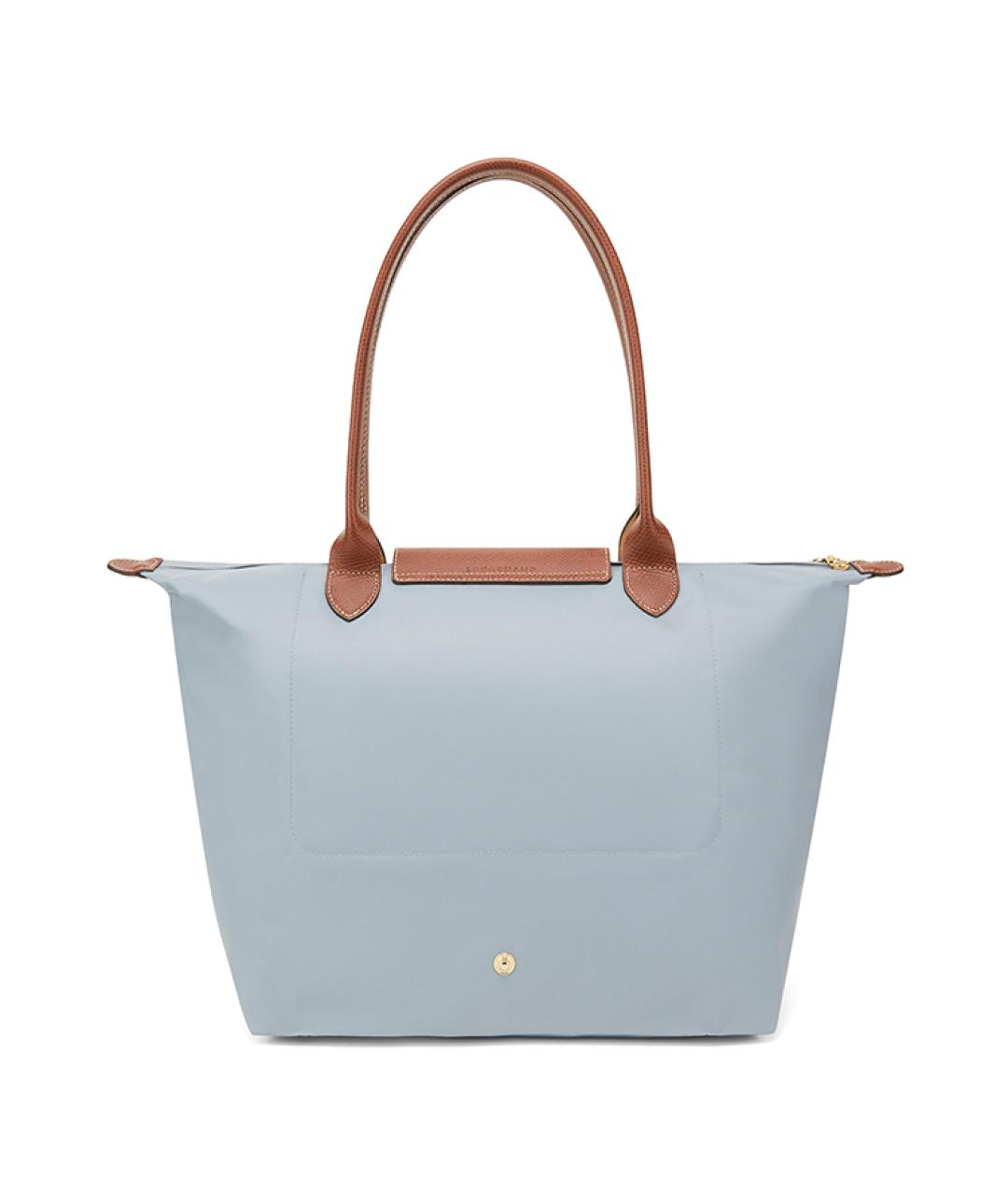 LONGCHAMP Голубая тканевая сумка через плечо, фото 4