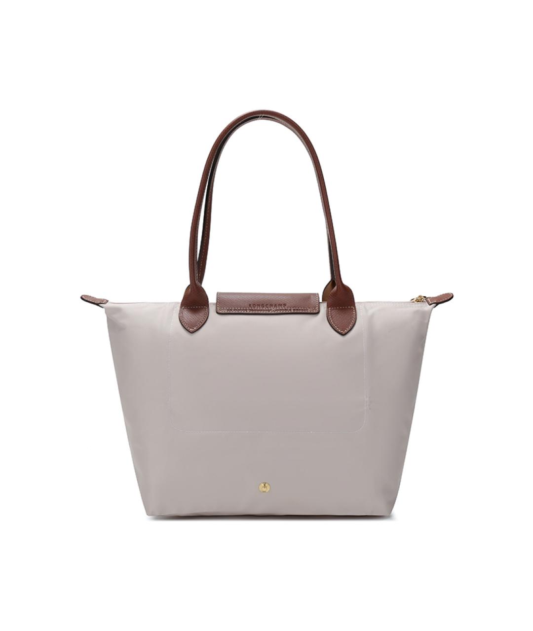 LONGCHAMP Серая тканевая сумка через плечо, фото 3