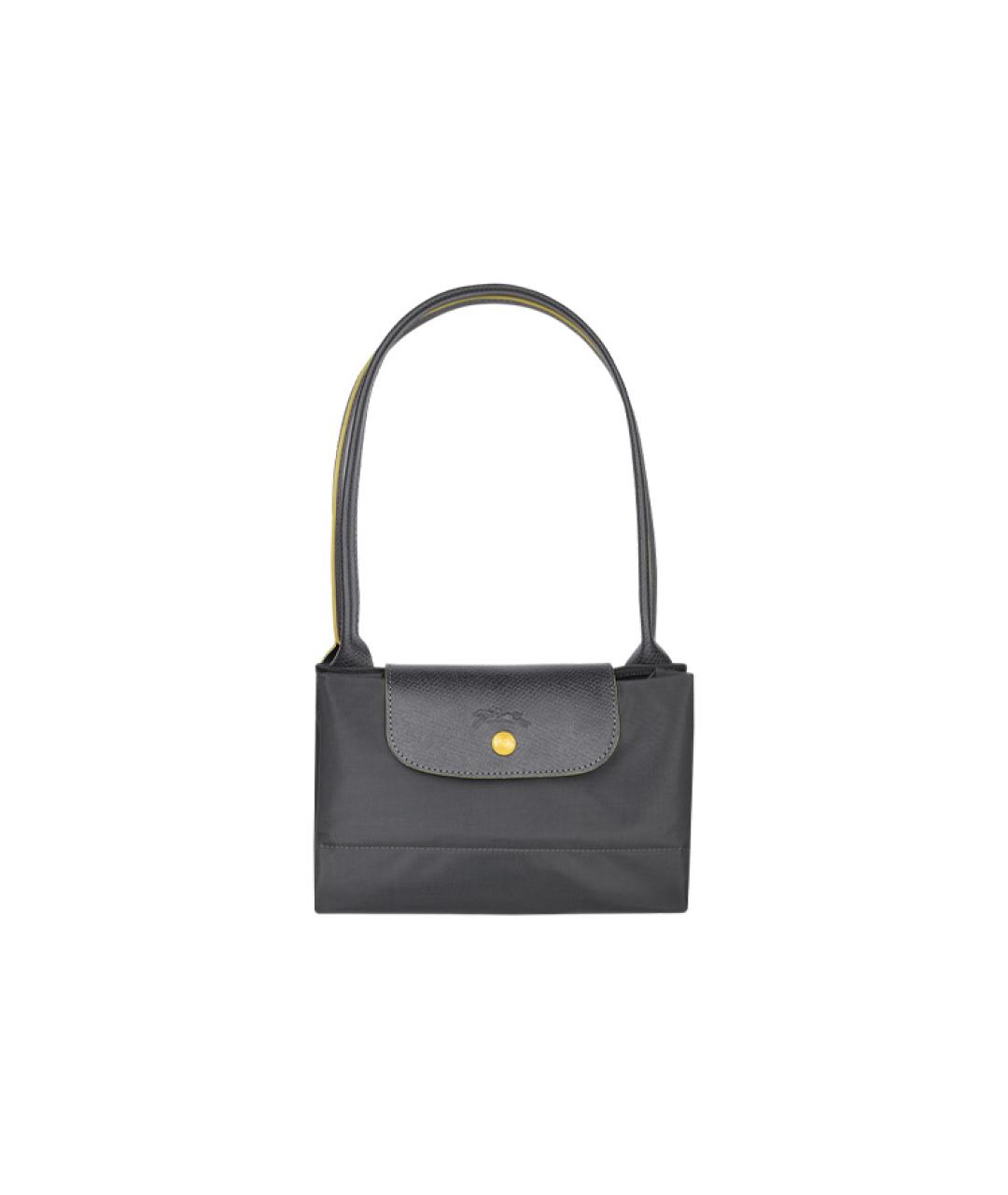 LONGCHAMP Серая тканевая сумка через плечо, фото 4