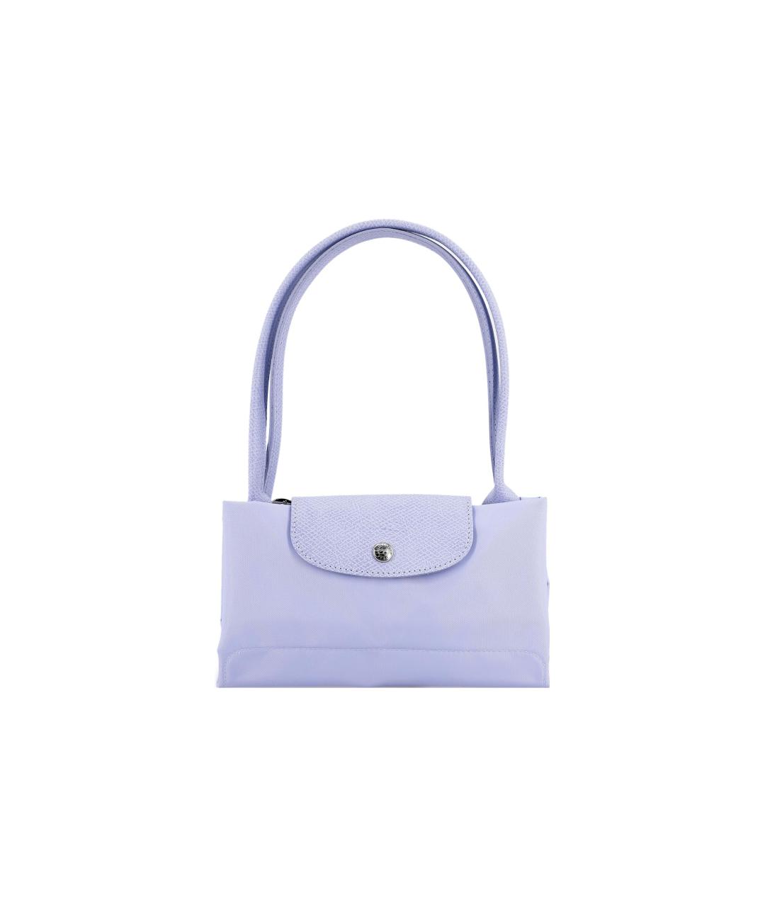 LONGCHAMP Голубая тканевая сумка через плечо, фото 2