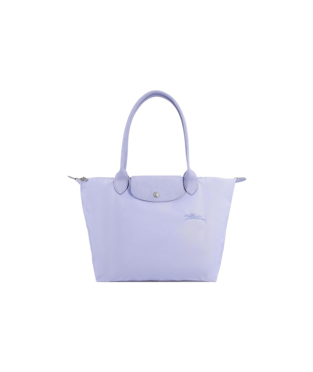 LONGCHAMP Голубая тканевая сумка через плечо, фото 1