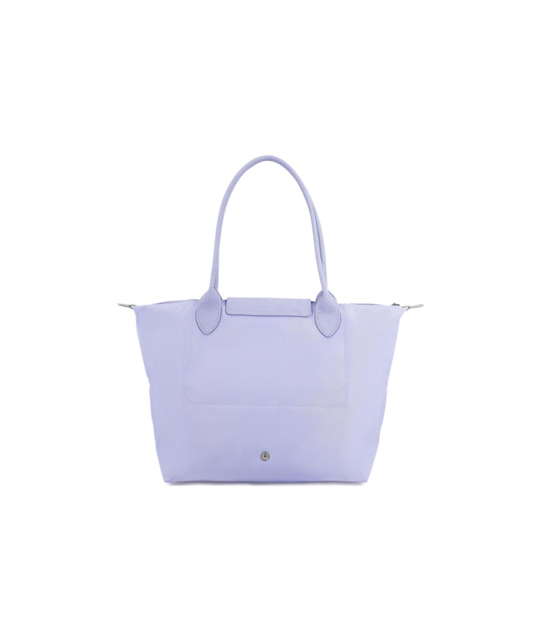 LONGCHAMP Голубая тканевая сумка через плечо, фото 4