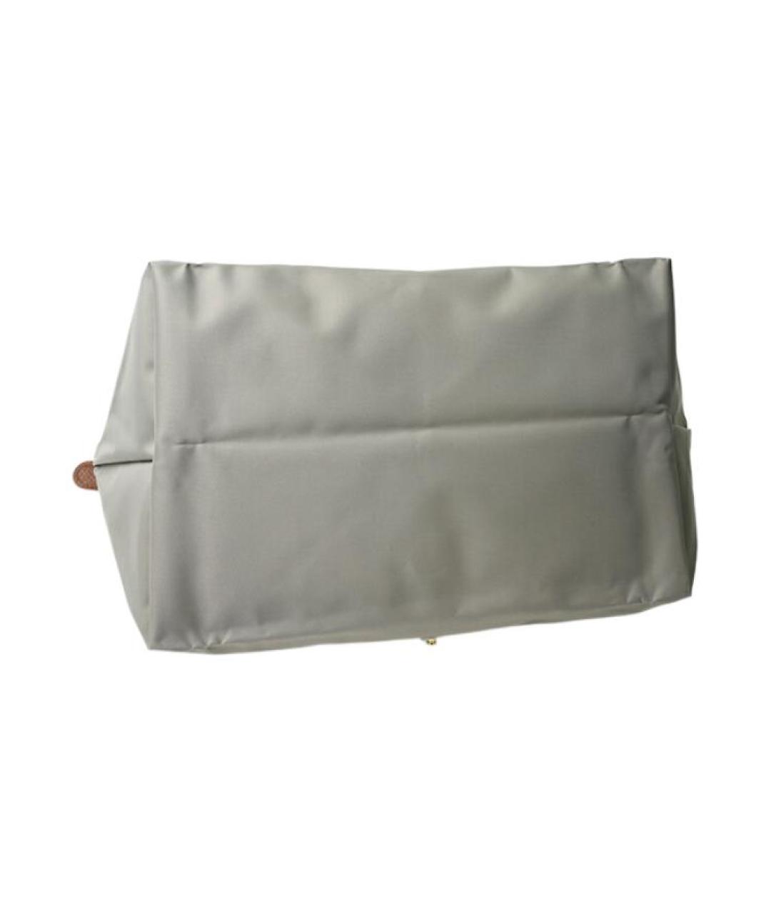 LONGCHAMP Серая тканевая сумка через плечо, фото 4