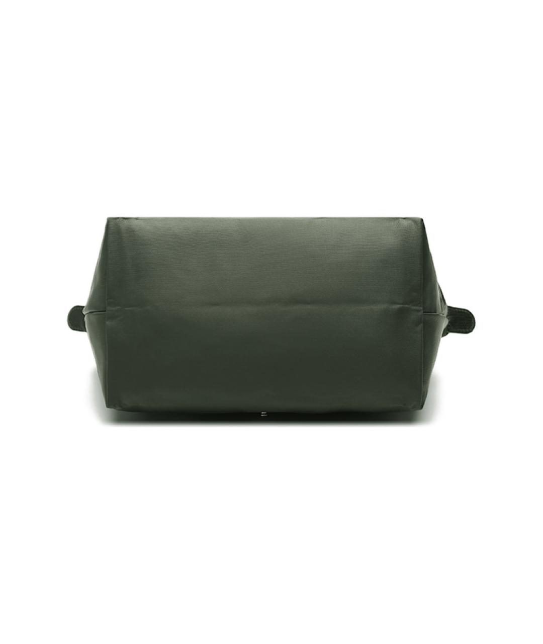 LONGCHAMP Зеленая тканевая сумка через плечо, фото 5