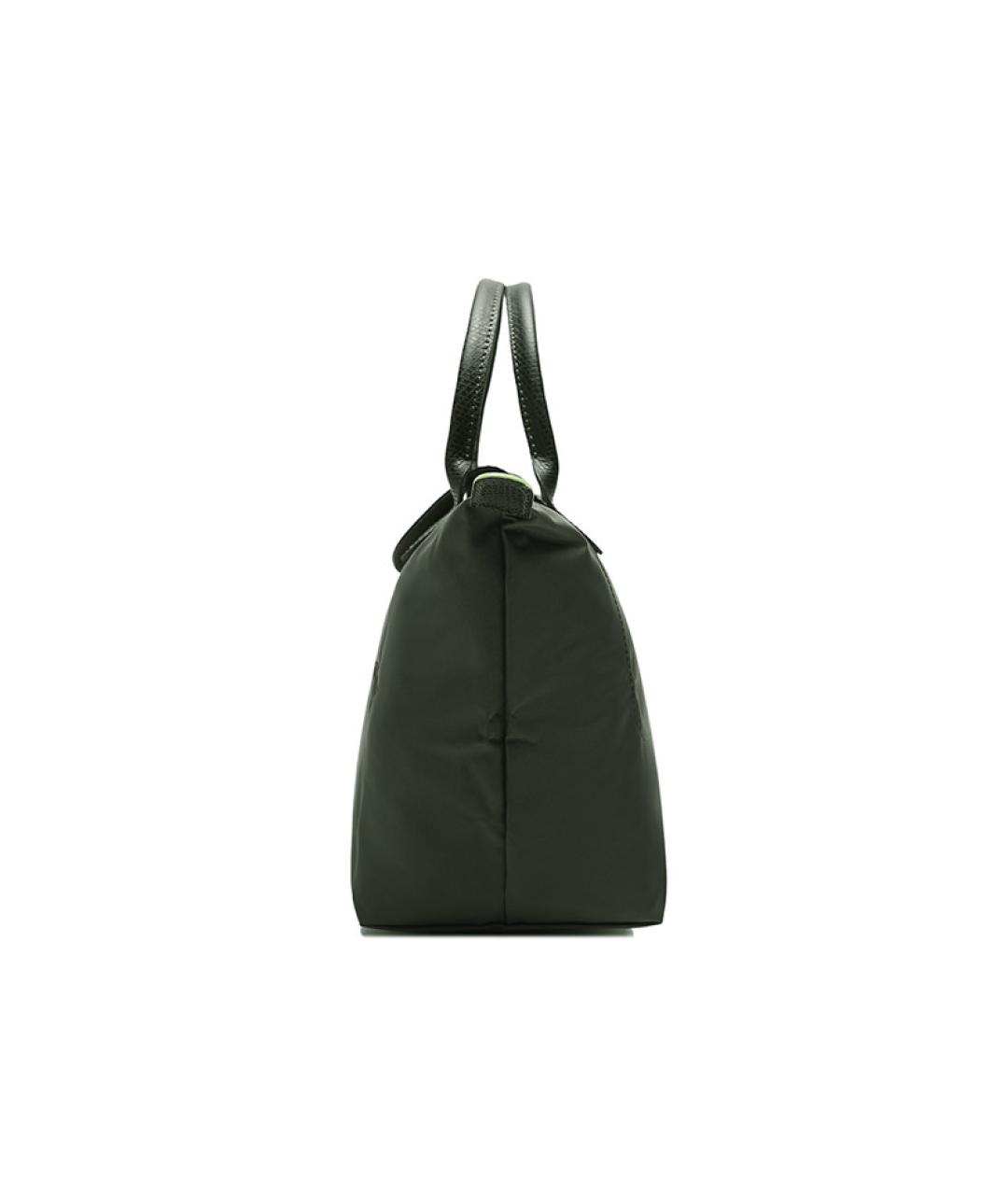 LONGCHAMP Зеленая тканевая сумка через плечо, фото 3