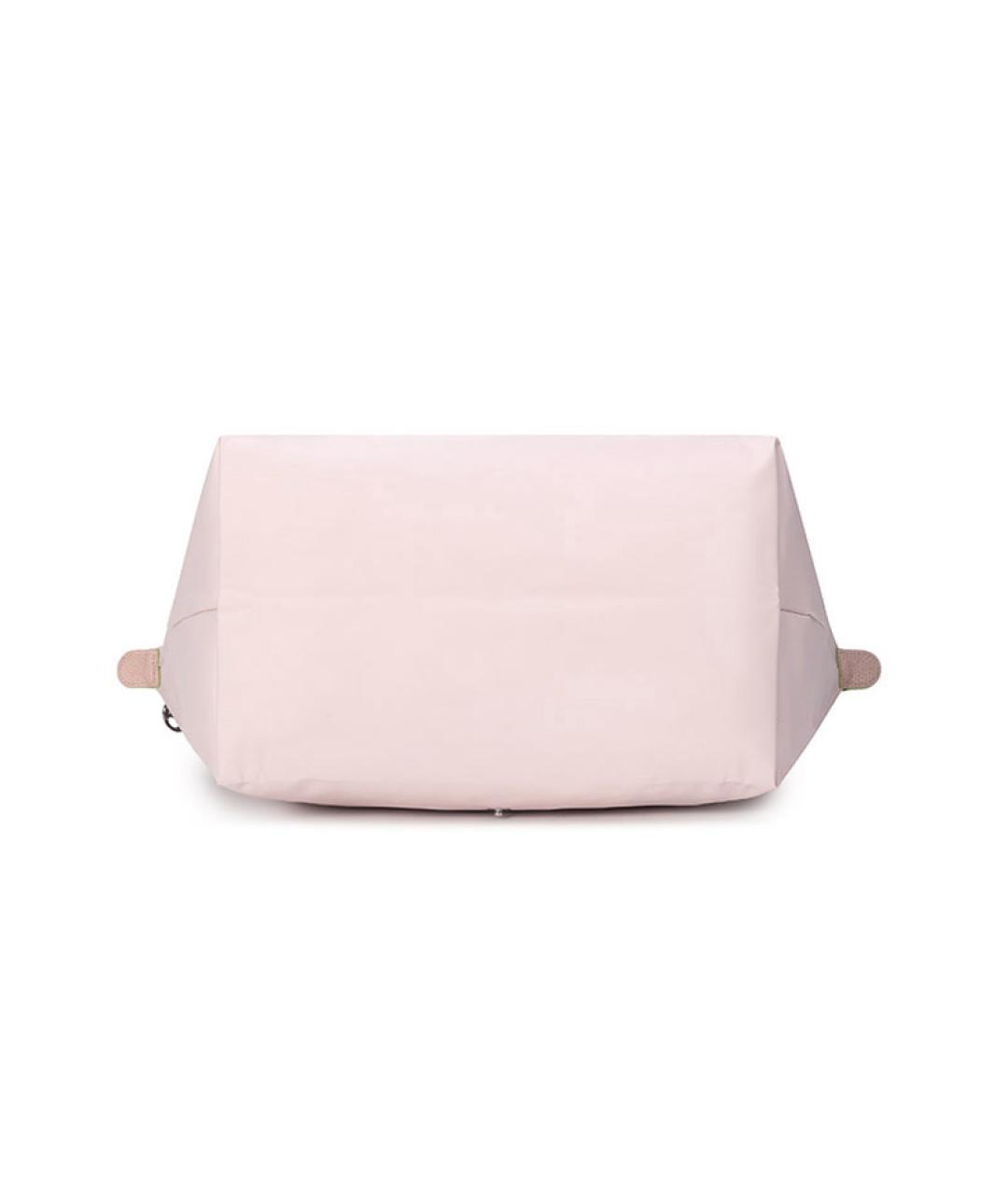 LONGCHAMP Розовая тканевая сумка через плечо, фото 5