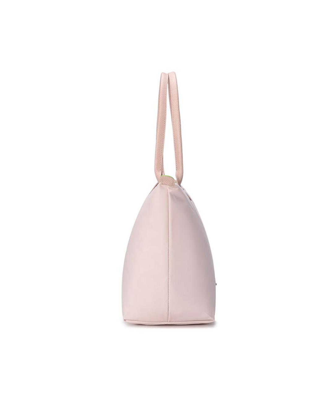 LONGCHAMP Розовая тканевая сумка через плечо, фото 4