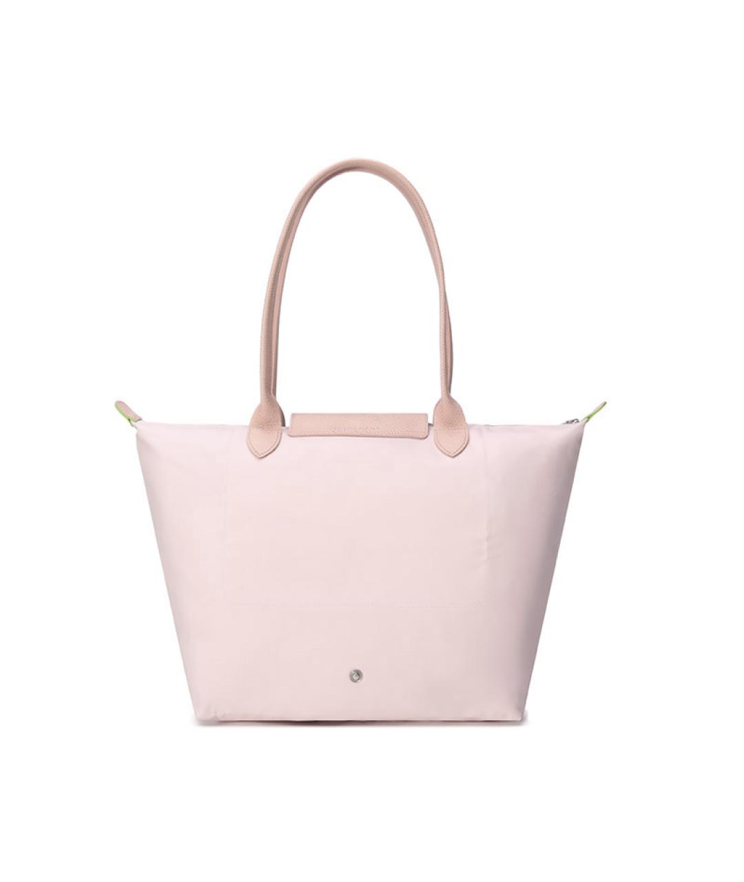 LONGCHAMP Розовая тканевая сумка через плечо, фото 3