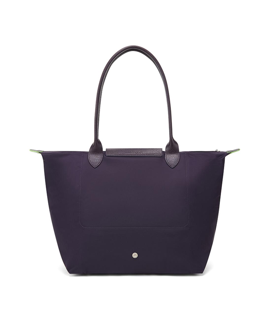 LONGCHAMP Фиолетовая тканевая сумка через плечо, фото 4