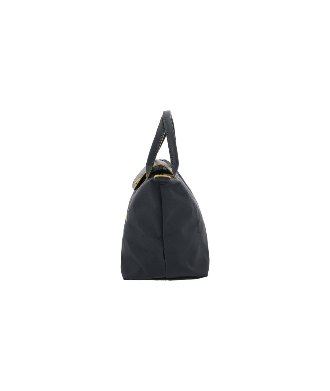 LONGCHAMP Черная тканевая сумка через плечо, фото 4