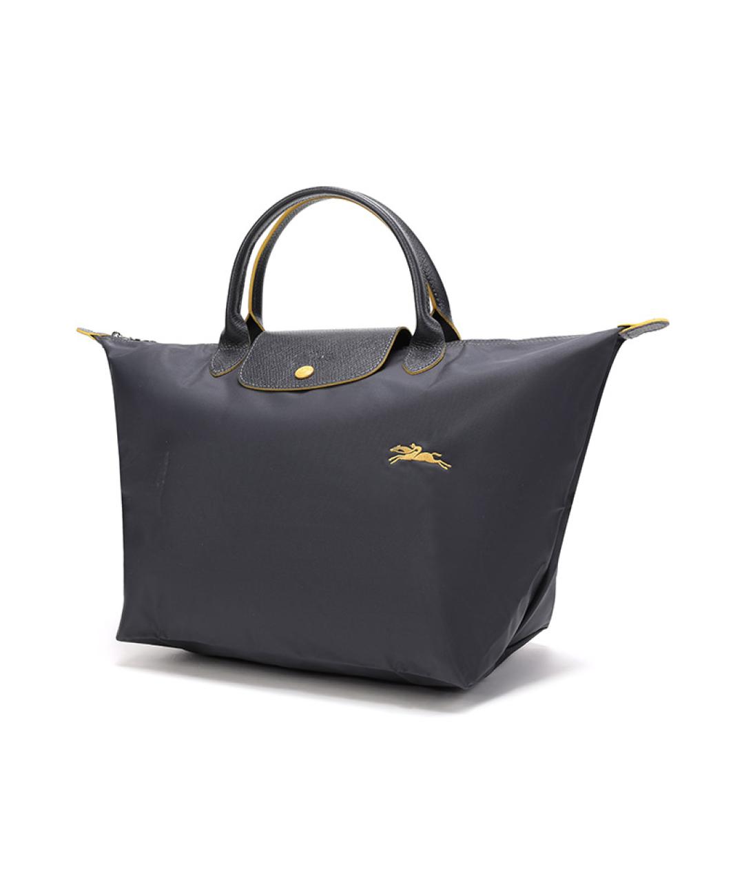 LONGCHAMP Черная тканевая сумка через плечо, фото 2