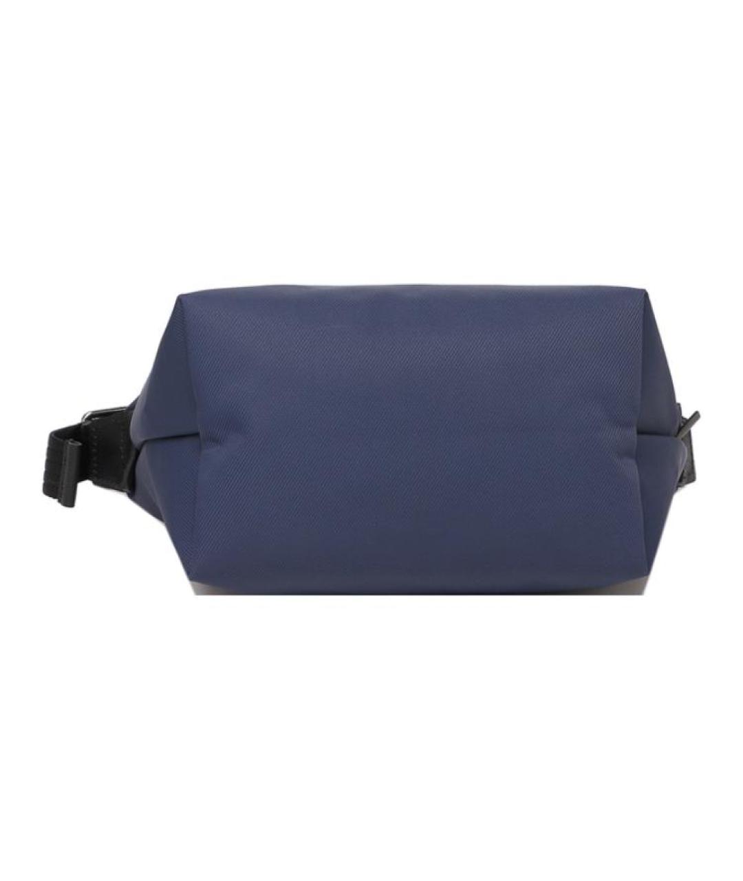 LONGCHAMP Темно-синяя тканевая сумка через плечо, фото 4
