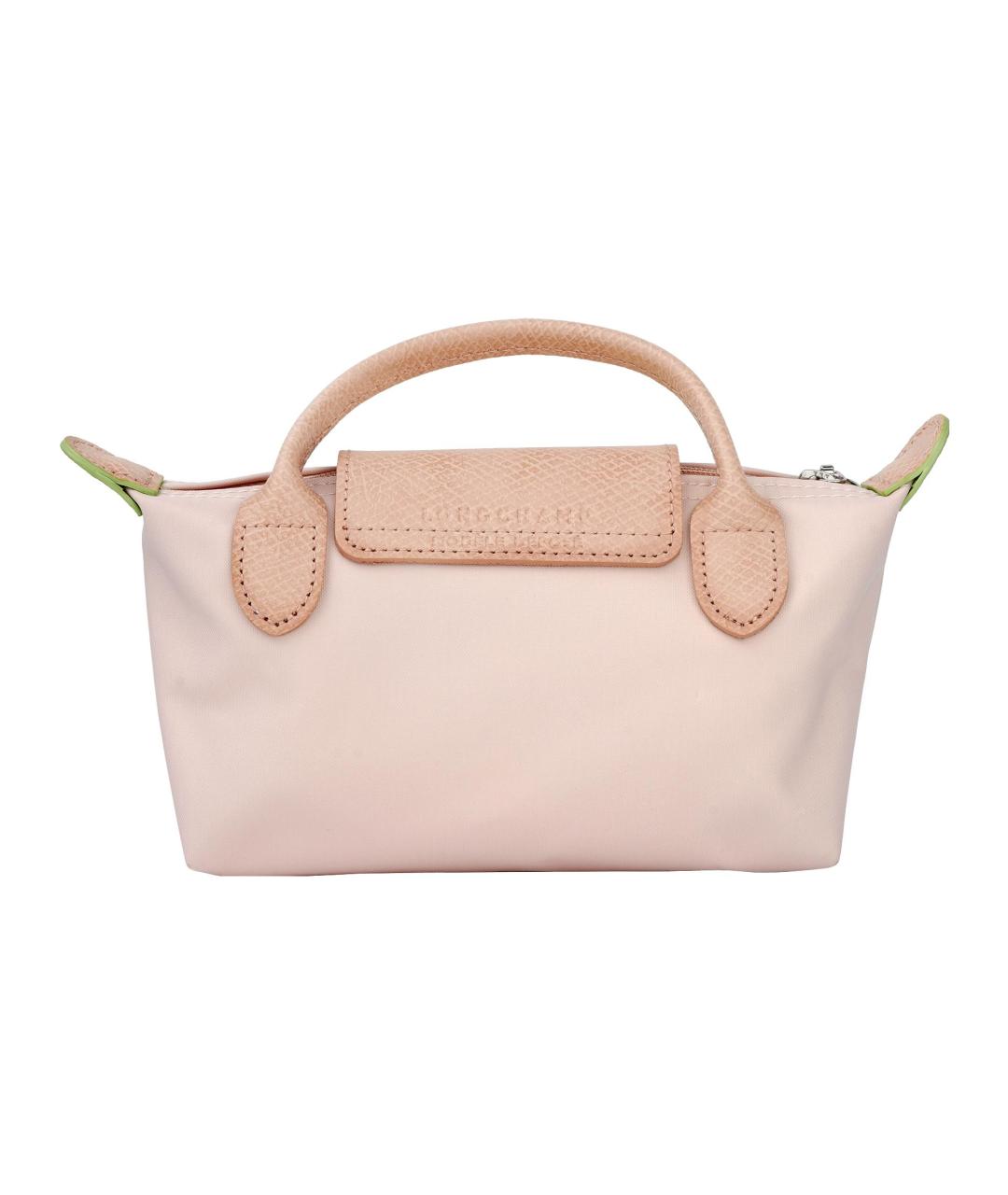 LONGCHAMP Розовая тканевая сумка через плечо, фото 3
