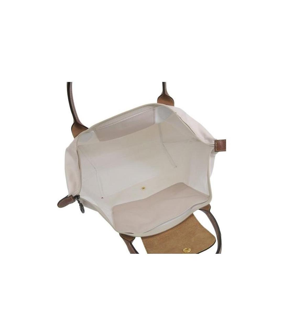 LONGCHAMP Бежевая сумка через плечо, фото 5