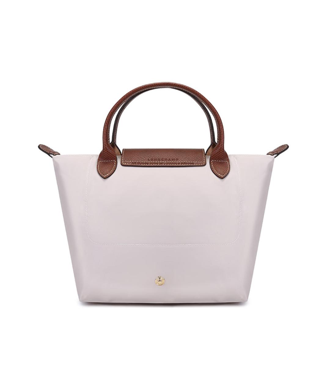 LONGCHAMP Коричневая тканевая сумка через плечо, фото 3