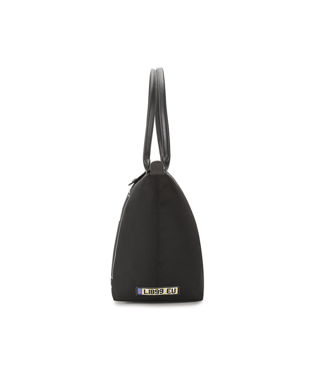 LONGCHAMP Черная тканевая сумка через плечо, фото 4