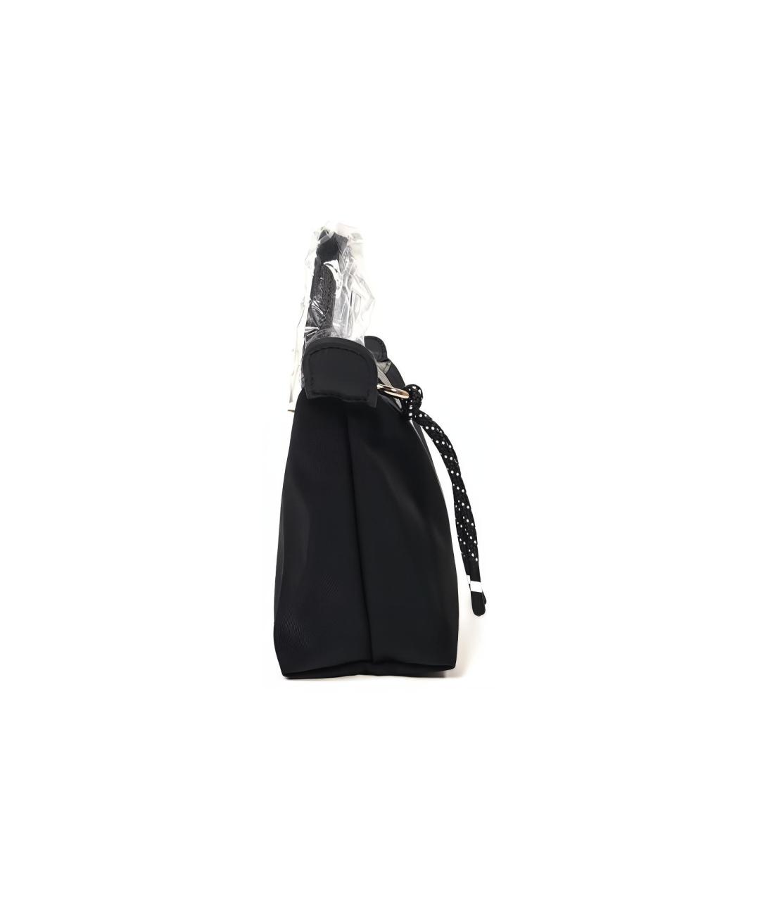 LONGCHAMP Черная тканевая сумка через плечо, фото 2