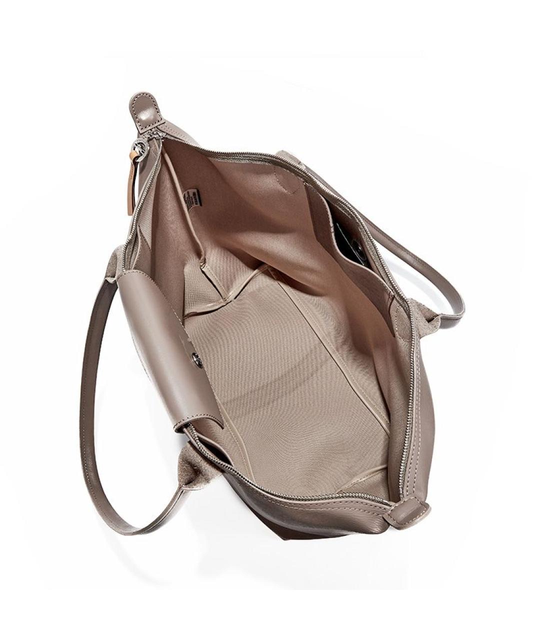 LONGCHAMP Серая сумка через плечо, фото 6