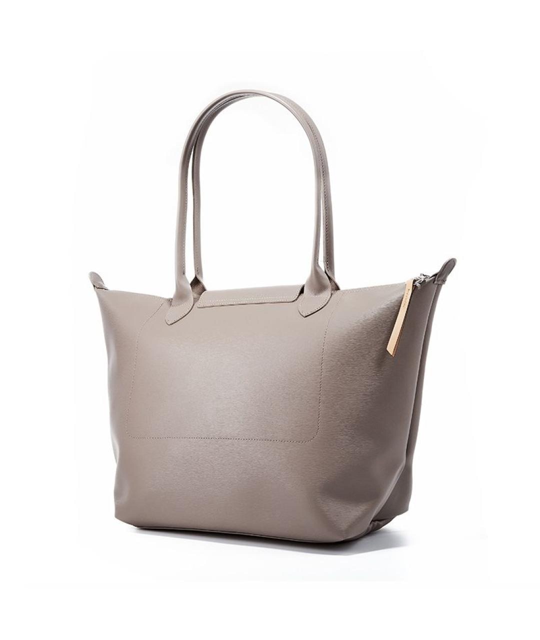 LONGCHAMP Серая сумка через плечо, фото 4