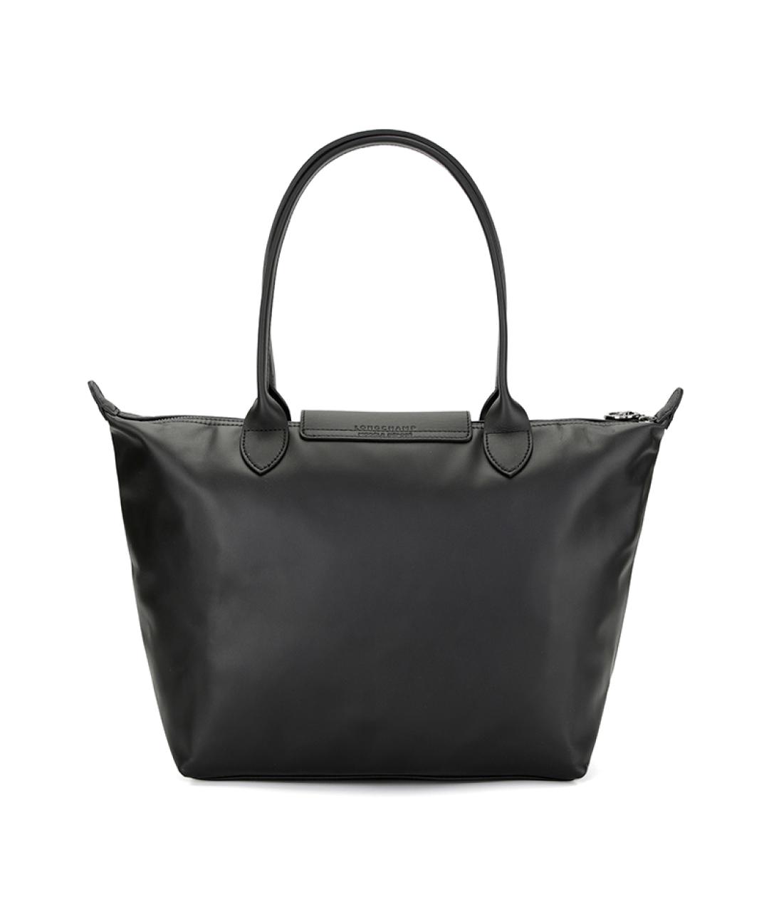 LONGCHAMP Черная тканевая сумка через плечо, фото 4