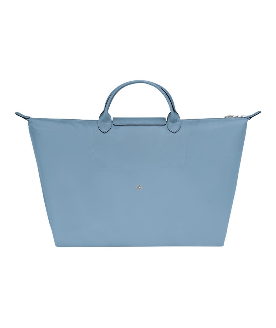 LONGCHAMP Голубая тканевая сумка через плечо, фото 3