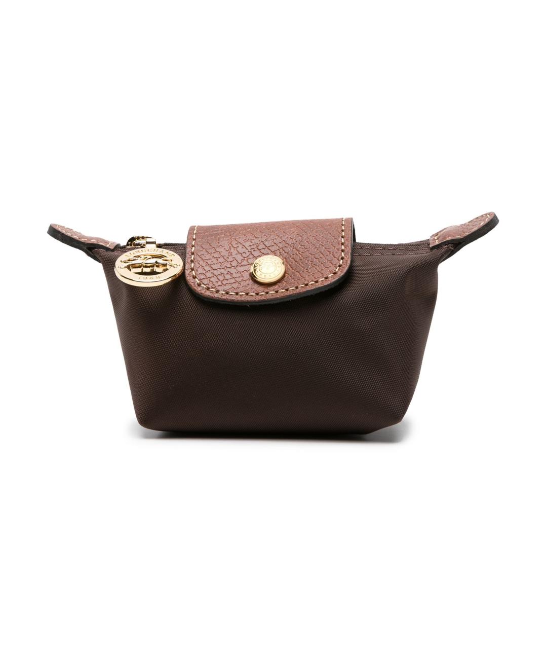 LONGCHAMP Коричневый кошелек, фото 1