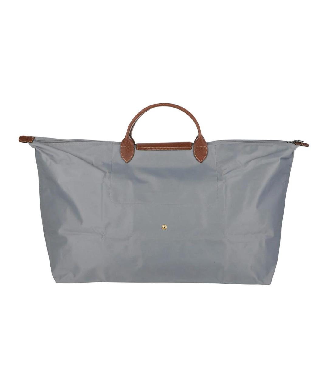 LONGCHAMP Серая сумка через плечо, фото 4