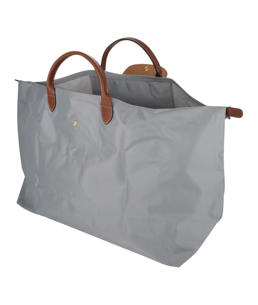 LONGCHAMP Серая сумка через плечо, фото 5