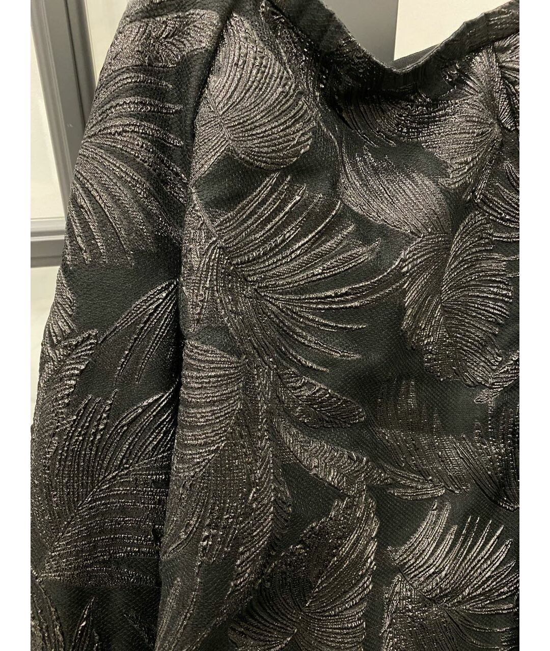 DELPOZO Черная полиамидовая юбка макси, фото 4