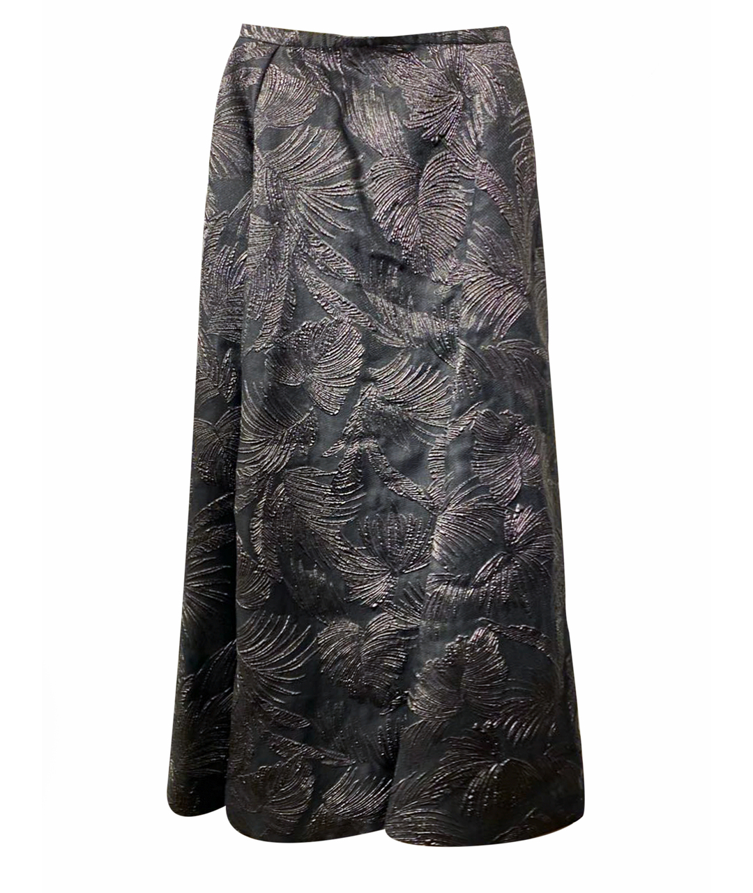 DELPOZO Черная полиамидовая юбка макси, фото 1