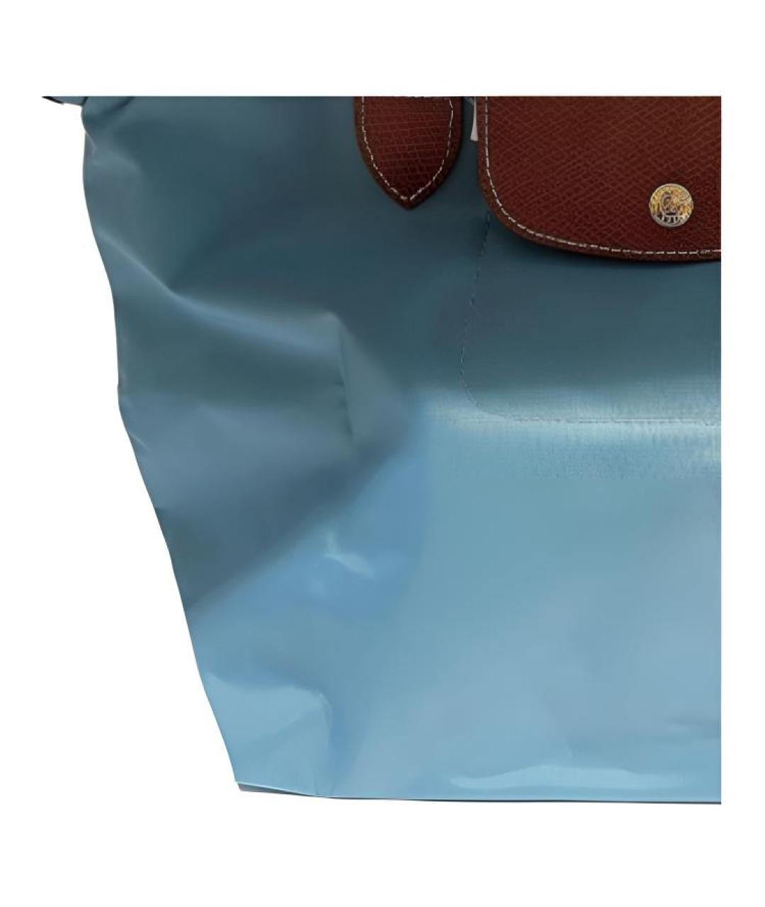 LONGCHAMP Синяя сумка тоут, фото 4