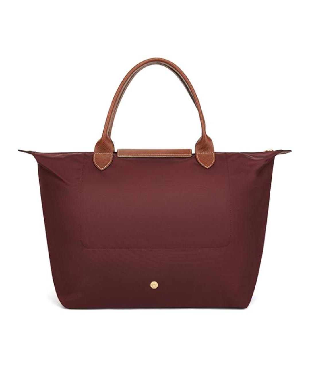 LONGCHAMP Коричневая тканевая сумка через плечо, фото 6