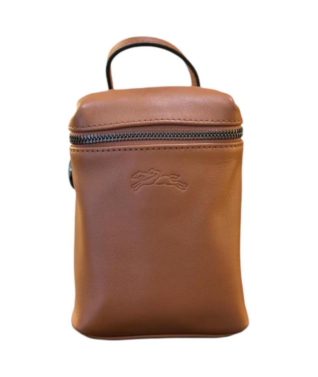 LONGCHAMP Кожаная сумка на плечо, фото 1