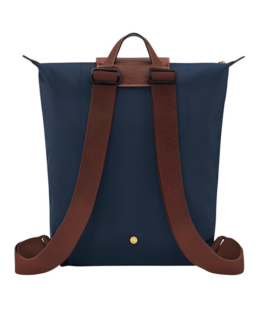 LONGCHAMP Темно-синий синтетический рюкзак, фото 3