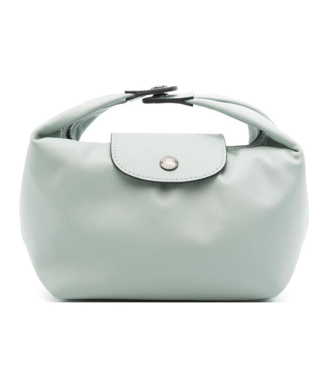 LONGCHAMP Серая тканевая сумка через плечо, фото 1