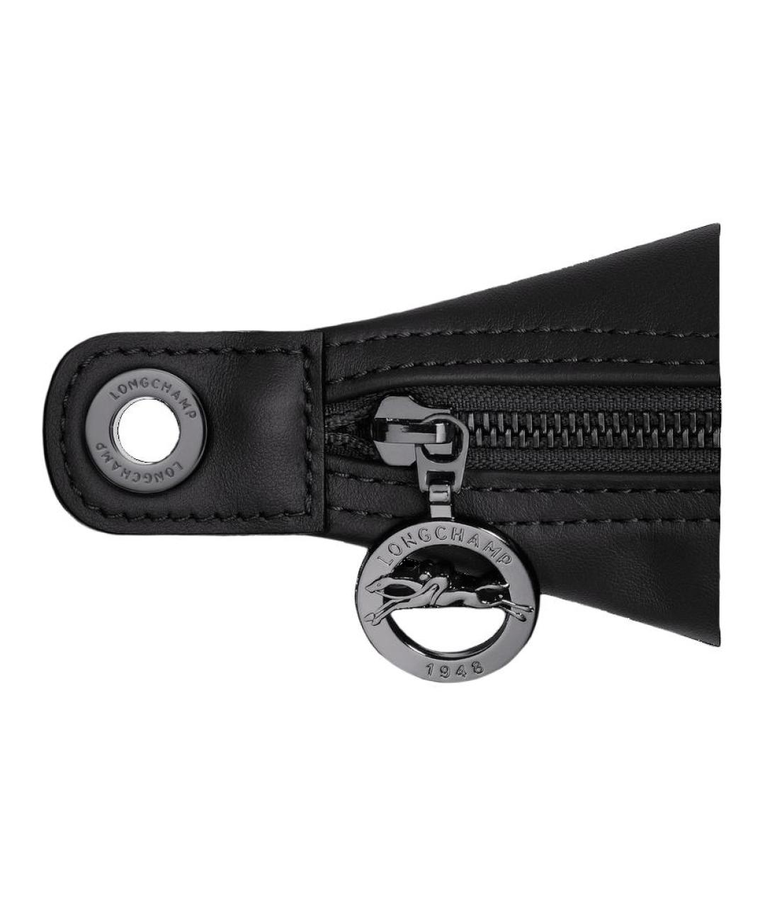 LONGCHAMP Черная сумка через плечо, фото 4