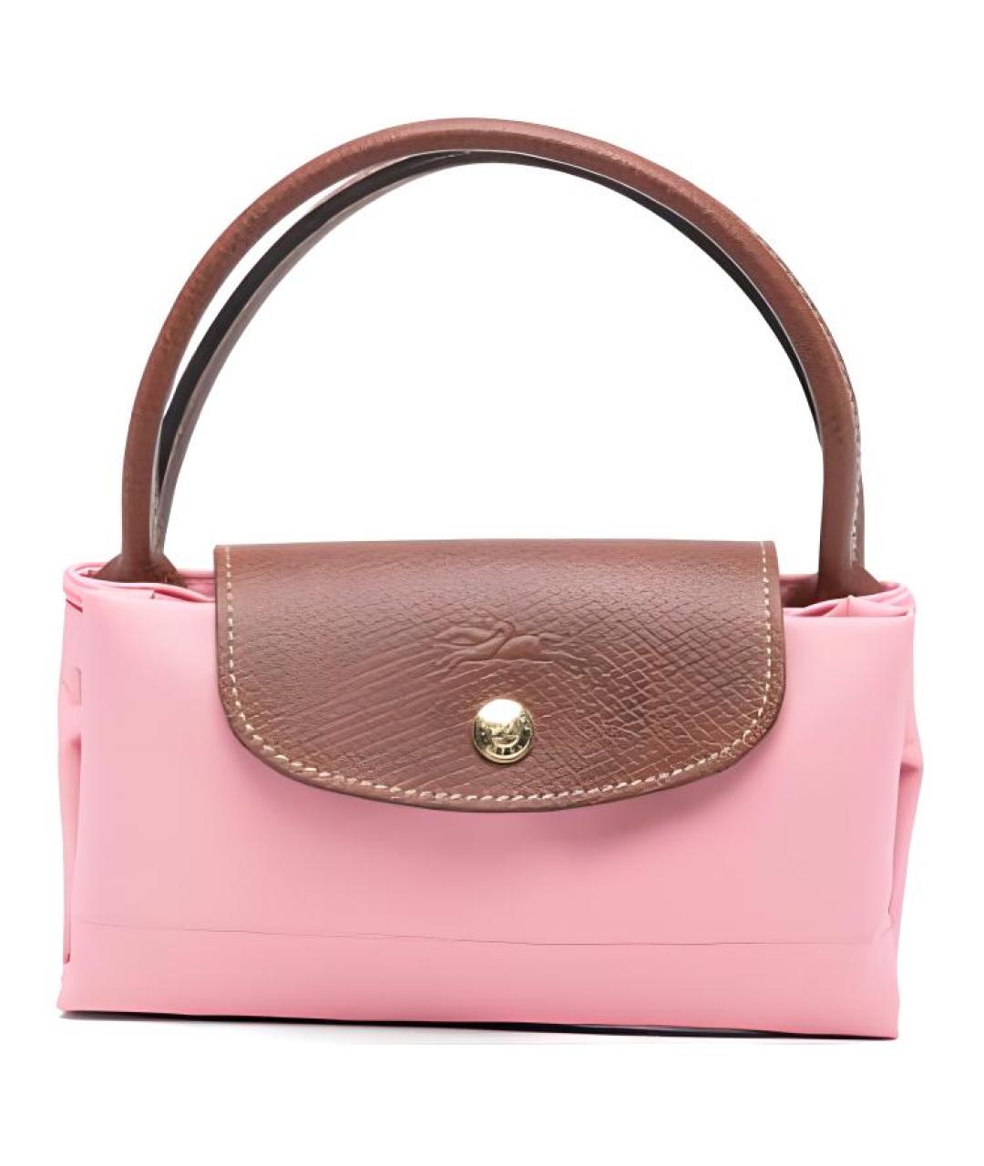 LONGCHAMP Розовая сумка тоут, фото 3